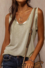 RUBY | CASUAL U-NECK TOPS