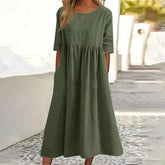 Casual Cotton Women's Dress