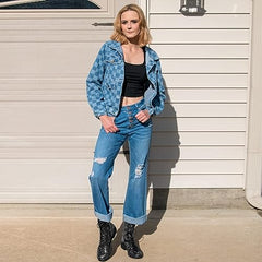 Lace Up Glitter Sequin Black Combat Boots