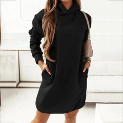 Sassyâ„?warm hooded dress