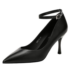 Ankle Strap Heels For Small Feet Ladies AP18