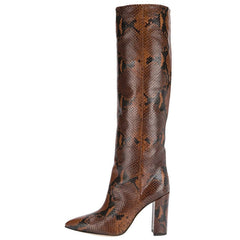Croco and Serpentine Prints Boots