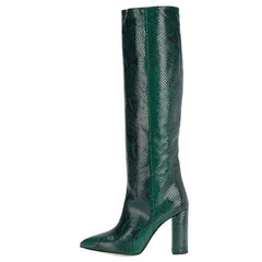 Croco and Serpentine Prints Boots