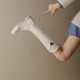 Dani Mesh Knee High Boots - 5 Colors