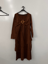 Leila - Heart ring decor layered dress