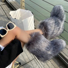 Essi Shaggy Faux Fur Boots