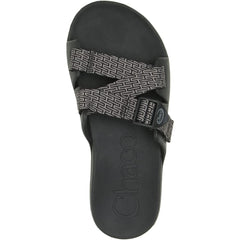 Black & Grey Men's Summer Strap Open Toe Sandals