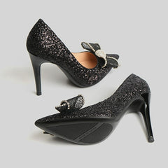 Glitter Heels For Small Feet GS15