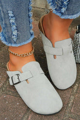 New Fashion Spring Outfit Half-toe Slip On Flat Slippers