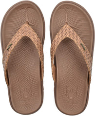 Comfortable Yoga Comfort Mocha Slip On Sandals