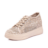 Lace Mesh Inner Heel Casual Shoes GS267