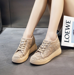 Lace Mesh Inner Heel Casual Shoes GS267
