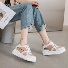 Ladies Small Size Thicksole Fashion Sneakers MS81