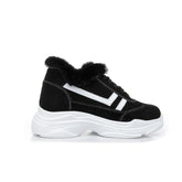 Ladies Small Size Thicksole Suede Casual Shoes MS365