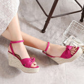 Little Feet Womens Wedge Sandals SS325