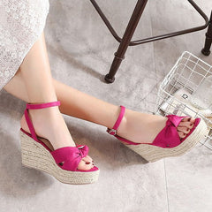 Little Feet Womens Wedge Sandals SS325