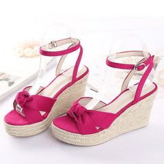 Little Feet Womens Wedge Sandals SS325