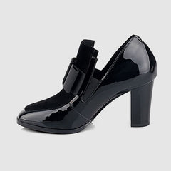 Malin-Tassou Genuine Leather High Heels