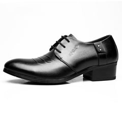 Men's Small Size Height Increase Dress Shoes MS52