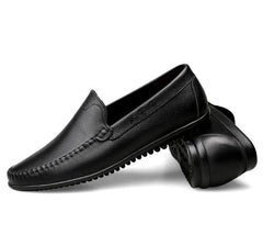 Men's Small Size Leather Loafers MS13