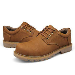 Men's Small Size Oxfords Lace up Working Shoes MS19