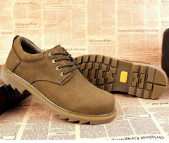 Men's Small Size Oxfords Lace up Working Shoes MS19