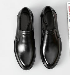 Men's Small Size Slip On Dress Shoes MS37