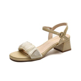 Women's Wear High-heeled Strap French Style Fairy Sandals