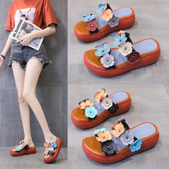 Women's Outdoor Summer Raise The Bottom Platform Heels