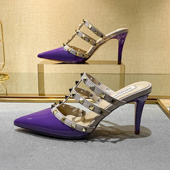 Women's Closed Toe High Single Outer Wear Fairy Heels