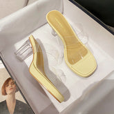 Women's Summer Comfortable Sexy Temperament Crystal Heels