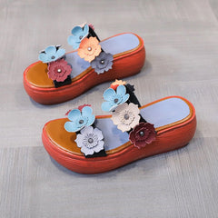 Women's Outdoor Summer Raise The Bottom Platform Heels