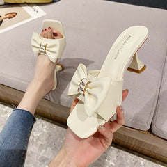 Women's High Summer Outer Wear Stiletto Elegant Sandals