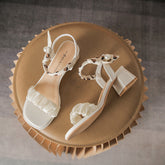 Women's Mid-heel Sweet Fashion Summer Square Heels