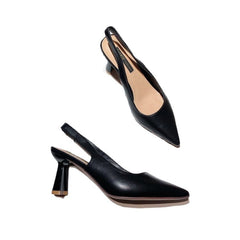 Women's Korean Style Summer Elastic Band Large Heels