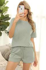 Saylor Cotton Blend Pocketed Shorts - Burnt Coral - SALE