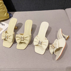 Women's High Summer Outer Wear Stiletto Elegant Sandals