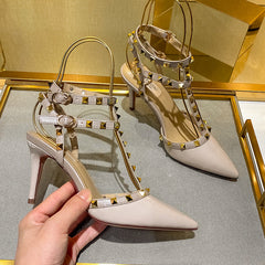 Women's High Summer French Pure Desire Sandals
