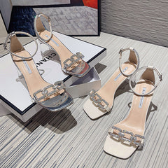 Women's High Chunky Korean Style Fashion Fairy Sandals