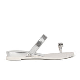Women's Second Generation ~ Rhinestone Wedge Toe Covering Slippers