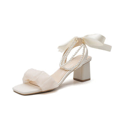 Cool Women's Fairy Style Sweet Mid Heels