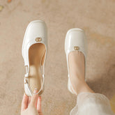 Women's Jane Classic Style Low-cut Chunky Sandals