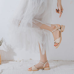 Women's Fashionable All-match Thin And Comfortable Strap Fairy Style Heels