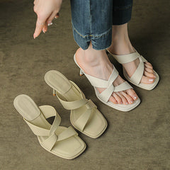 Women's High Stiletto Outer Wear Summer Temperament Heels