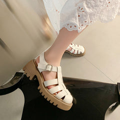 New Women's Roman Summer Muffin Chunky Sandals