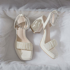 Women's Mary Jane High Chunky Waterproof Platform Sandals