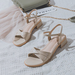 Women's Fashionable All-match Thin And Comfortable Strap Fairy Style Heels