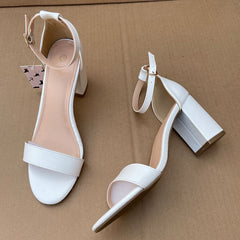 Versatile Women's Toe Buckle High Fashion Heels