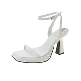 Women's High Korean Style Sexy Niche Pink Heels