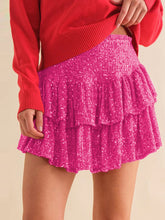 At The Disco Sequin Mini Skirt